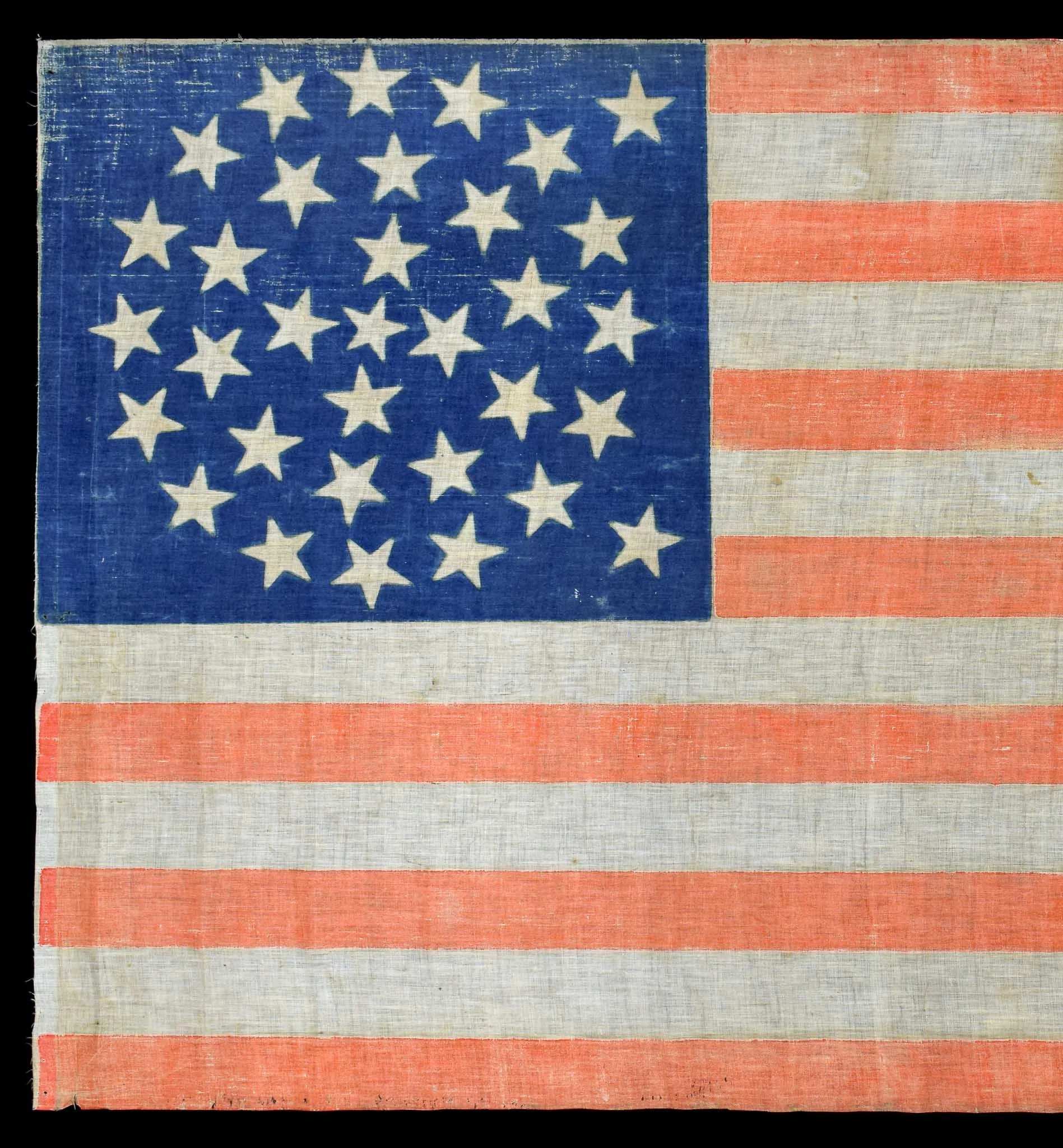 33 Star Antique American Flag with a Medallion Configuration-5.jpg