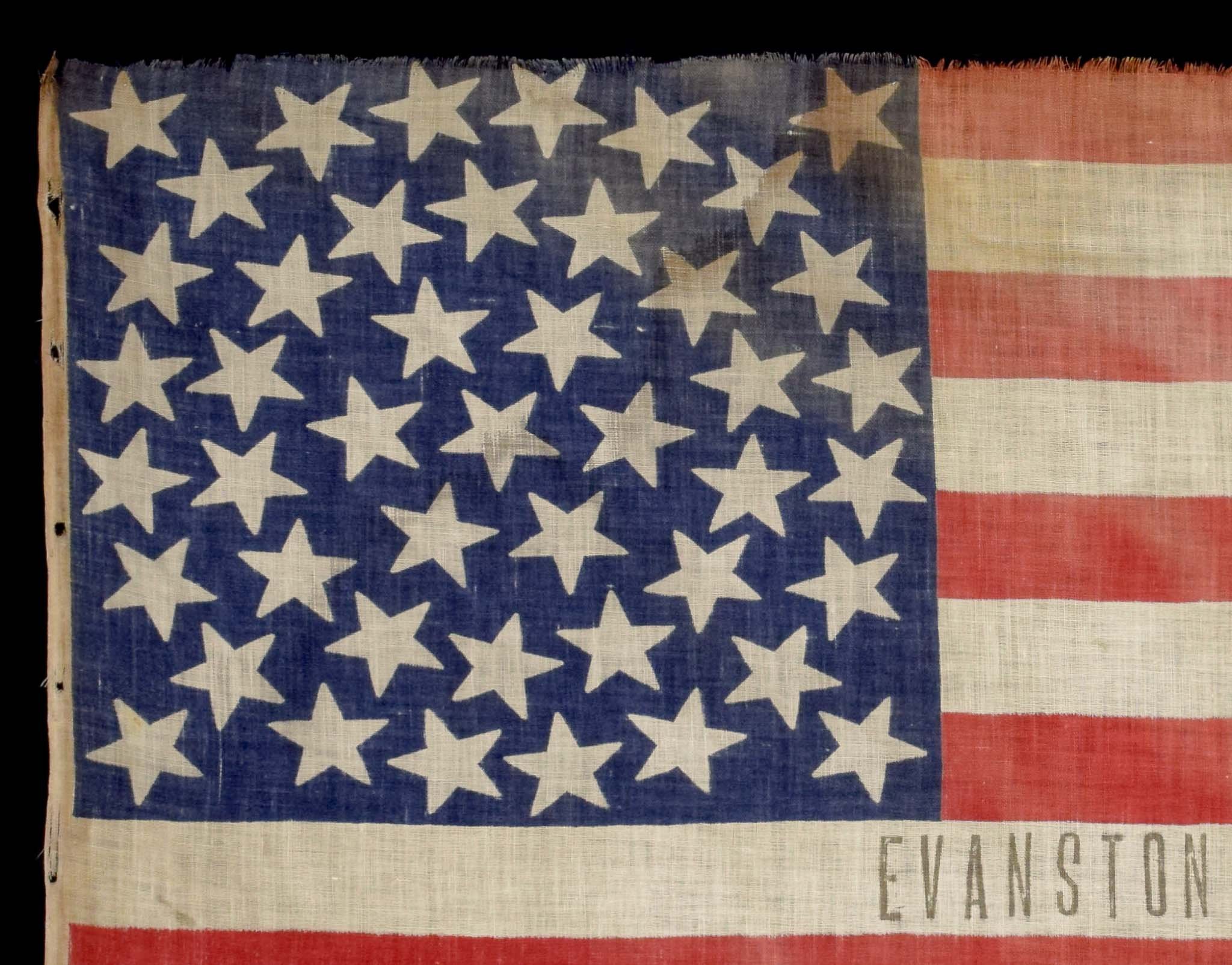 45 Star Antique Flag with Welcome Teddy Overprint-4.jpg