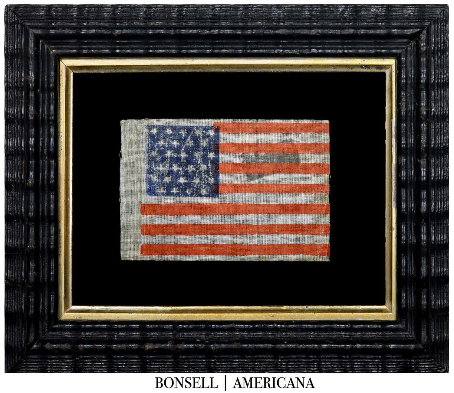 Scarce 27 Star Antique American Parade Flag | Possibly From the 1893 Chicago World’s Fair | Florida Statehood | Circa 1890-1895