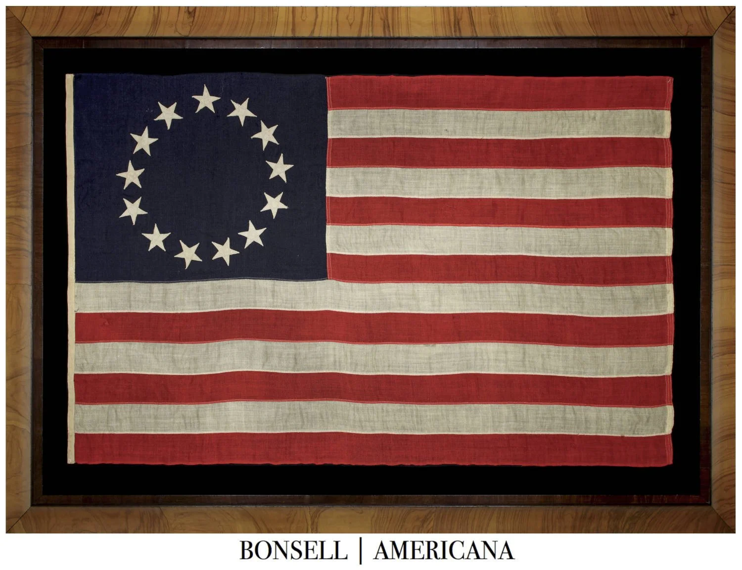Early and Striking 13 Star Antique Flag with a Betsy Ross Configuration | Circa 1895-1926