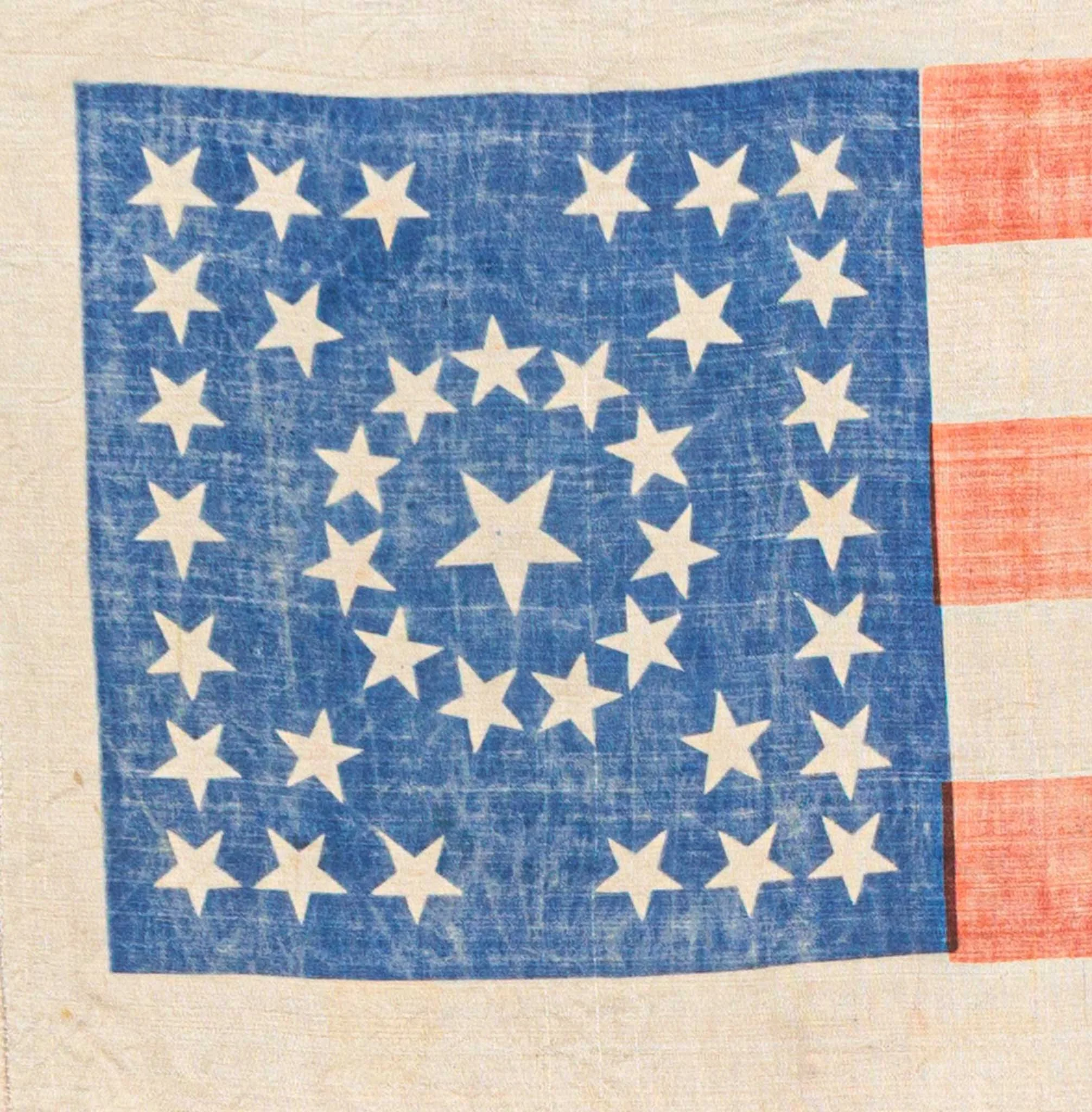 38 Star Antique Flag Handkerchief with a Medallion Configuration-4.jpg