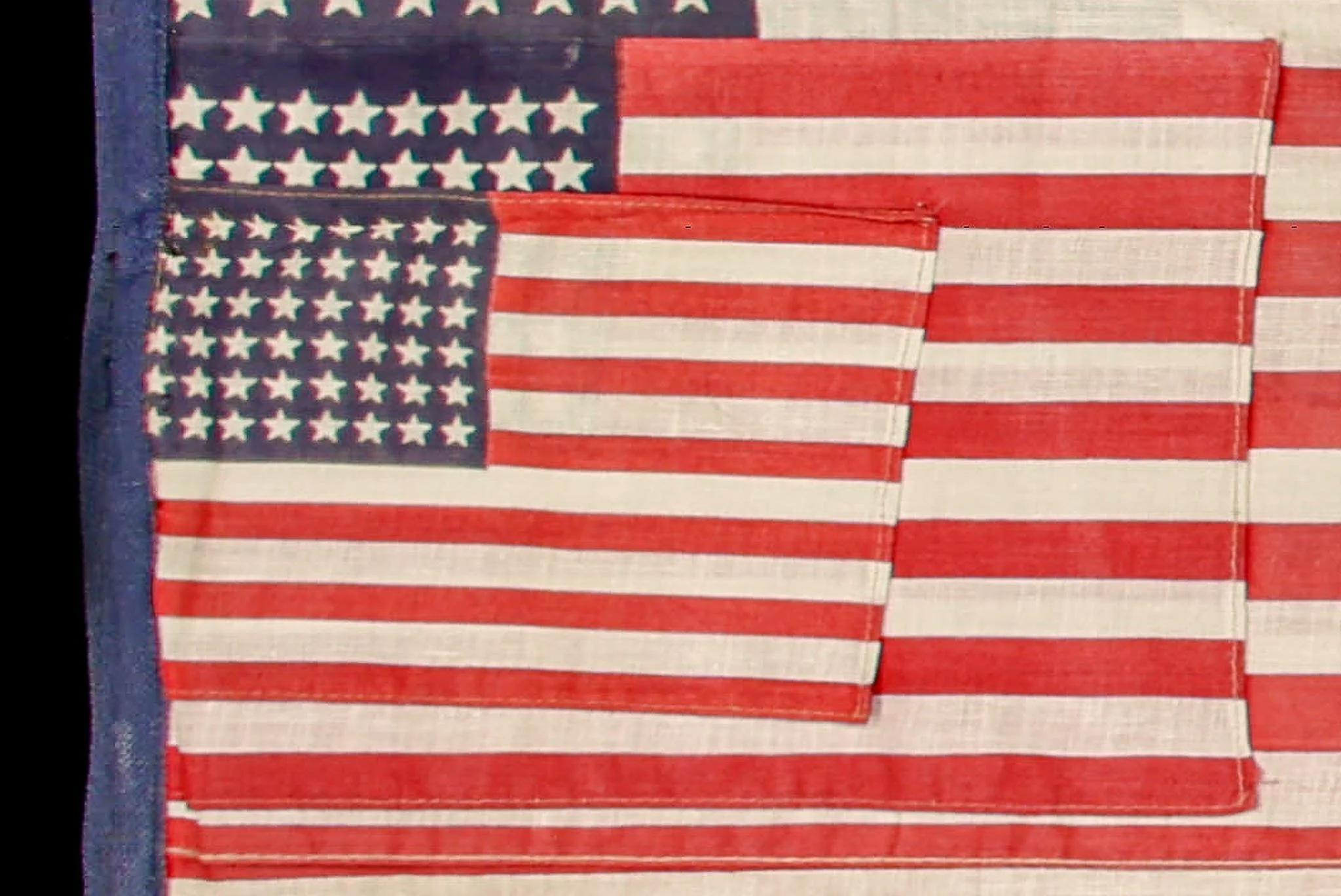 Spectacular Antique Flag Salesman Sample with 48 Stars-6.jpg