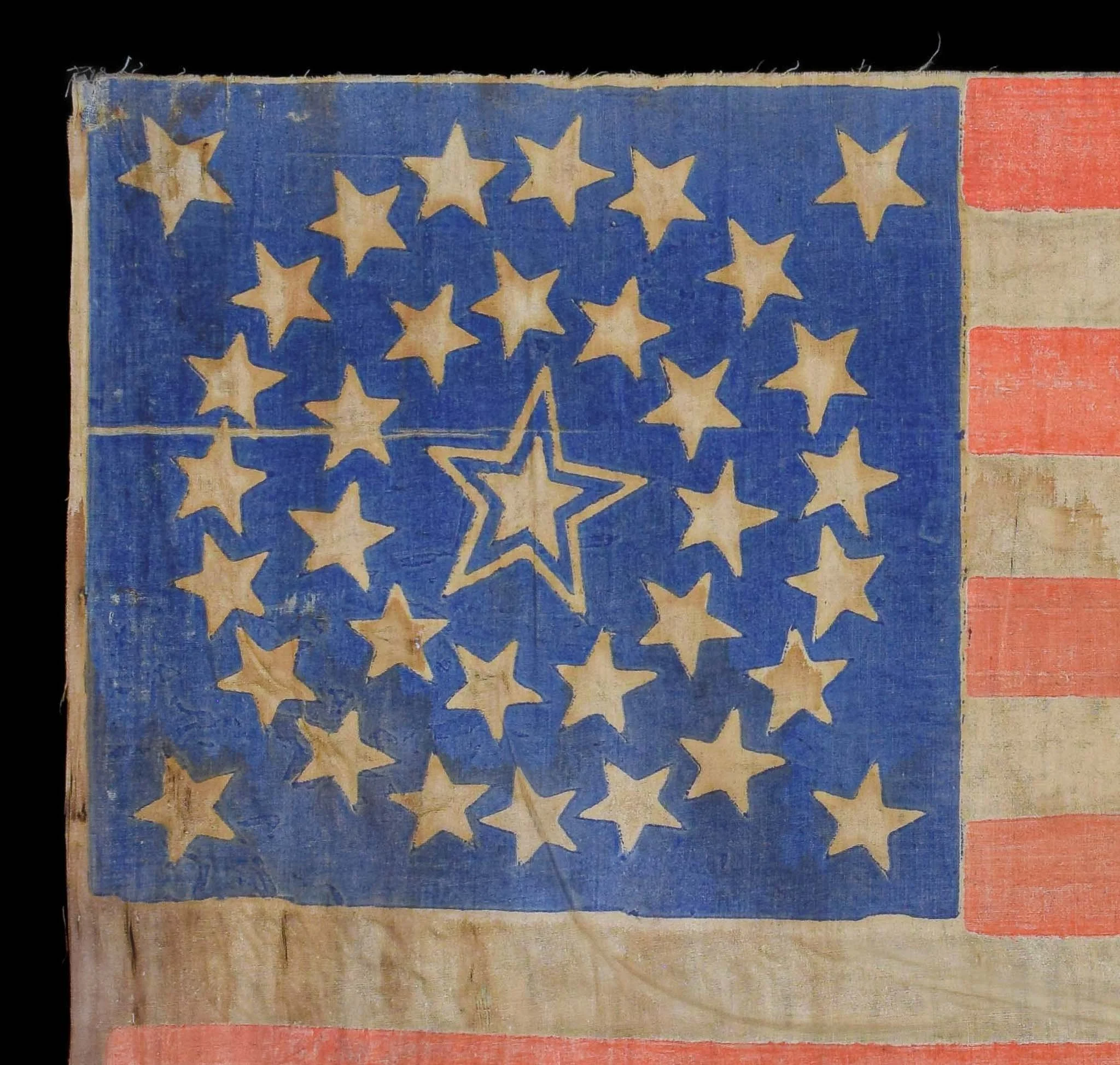 35 Star Antique Flag with a Haloed Center Star-3.jpg