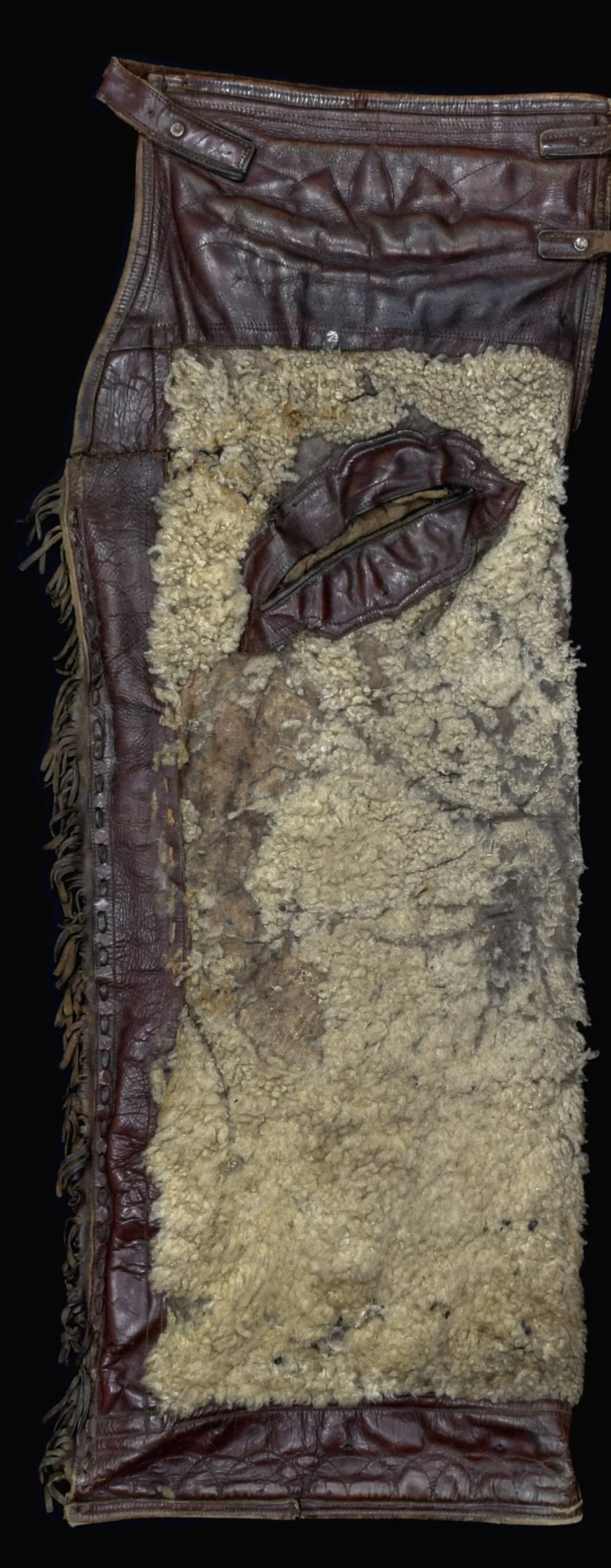 3. Antique Sheep Skin Chaps from the CS Cattle Company, Located in Cimmarron, New Mexico.jpg