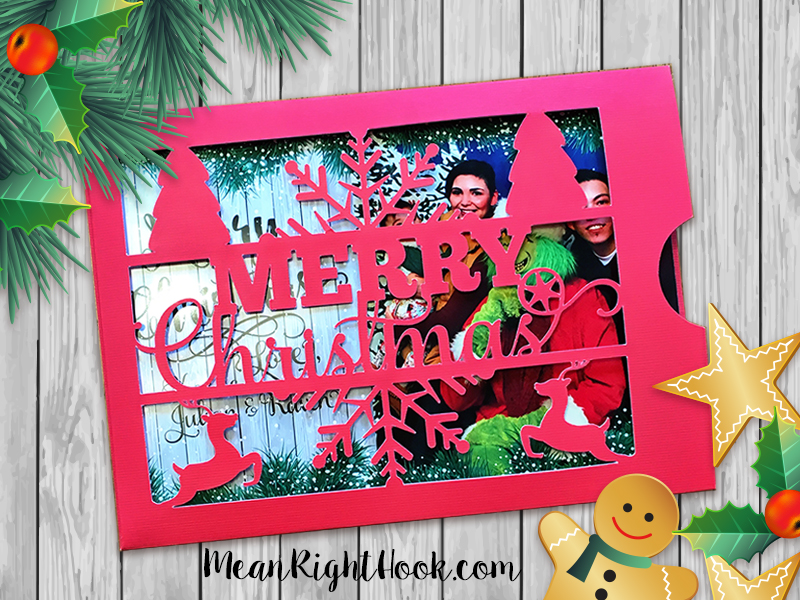 Christmas Card Sleeve | MeanRightHook.com 