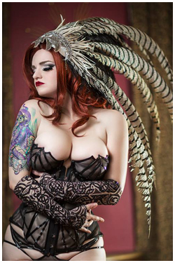 Vivienne Vermuth | V for Vermuth Makeup Artistry | "Makeup for Burlesque and Stage Performance"