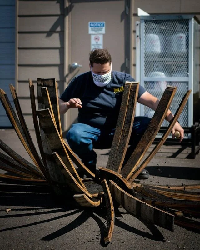 Did you know that we repurpose many of our seasonal bourbon barrels to smoke the meat at our downtown #Corvallis pub&mdash;including the hindquarters served for our Sunday Chicken Dinner?

We think it adds a little bit of Imagine to the chopped pork,