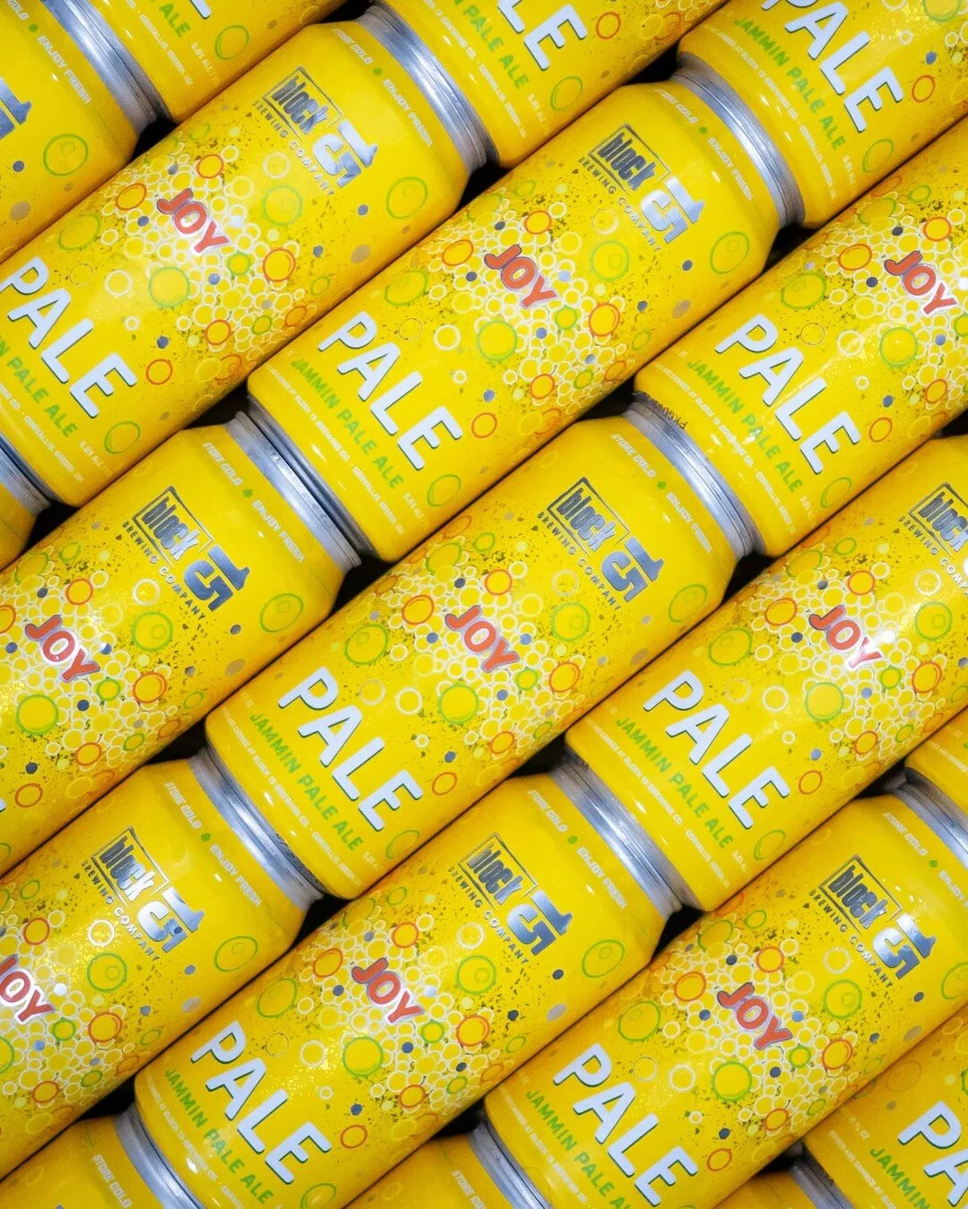 We are so happy to introduce Joy: The newest addition to the Block 15 family of year-round beers!

Joy is a modern-day, nuanced pale ale, blending a pillowy-soft malt profile with a trifecta of tropical, citrus, and orchard fruit hop character&mdash;