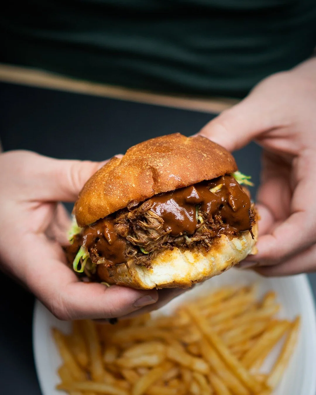 Be advised! You&rsquo;re not going to want to miss this week's limited special at the downtown Pub: Chicken Mole Torte.

Chicken braised in Mole Negro, topped with roasted tomatillo slaw, on a house-made torta bun, and as always served with a side of
