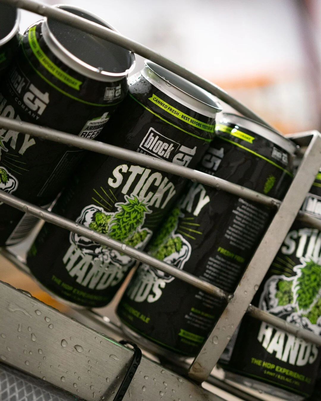 Mondays aren&rsquo;t always bad, especially when it means Sticky Hands on the canning line&mdash;a fresh way to start the week.