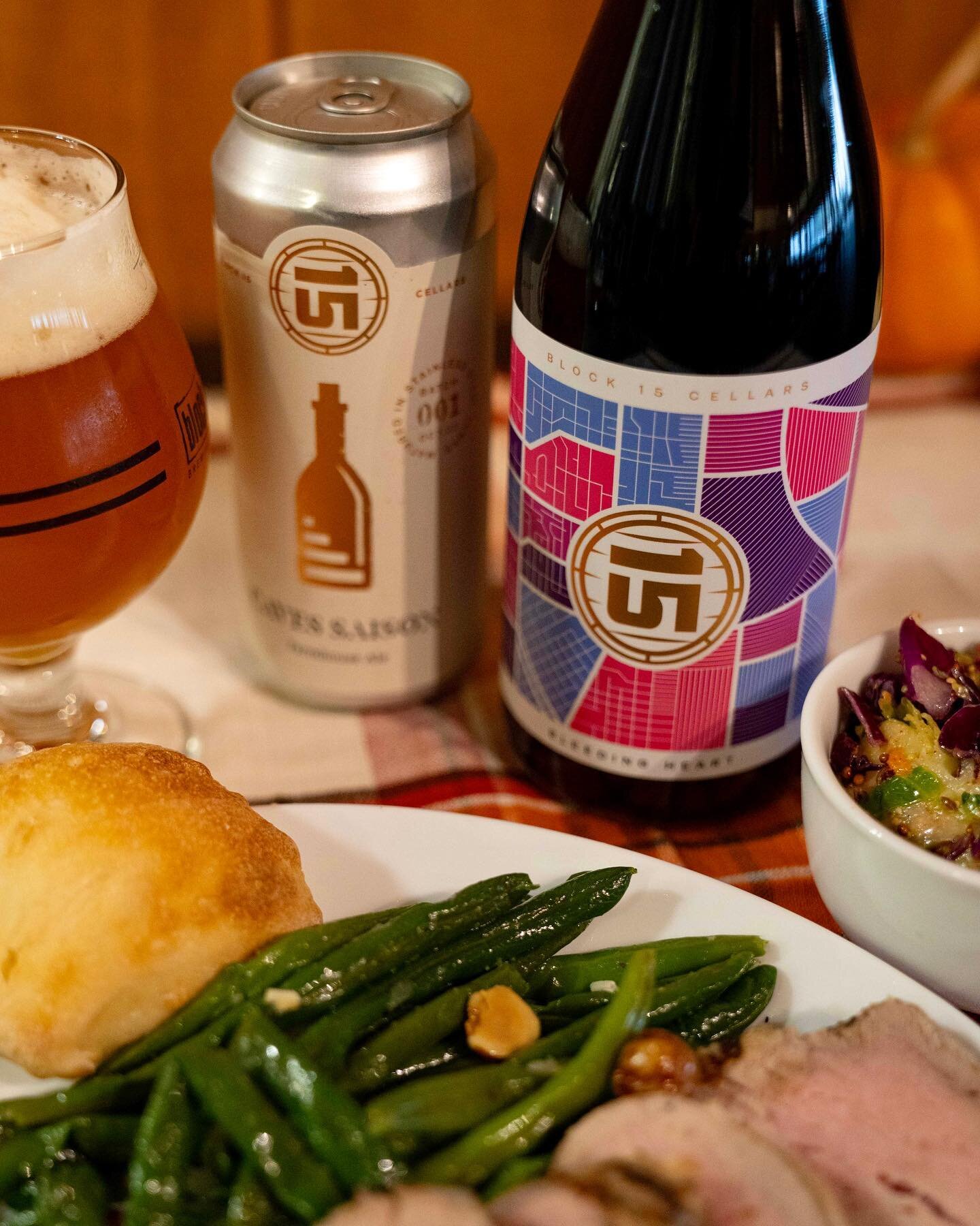 Happy Thanksgiving! We&rsquo;re wishing you a splendid holiday with your friends, family, or loved ones. If you need refreshments to accompany your day, we have a selection of our wine, cellar beers, and cans available at both locations. Bleeding Hea
