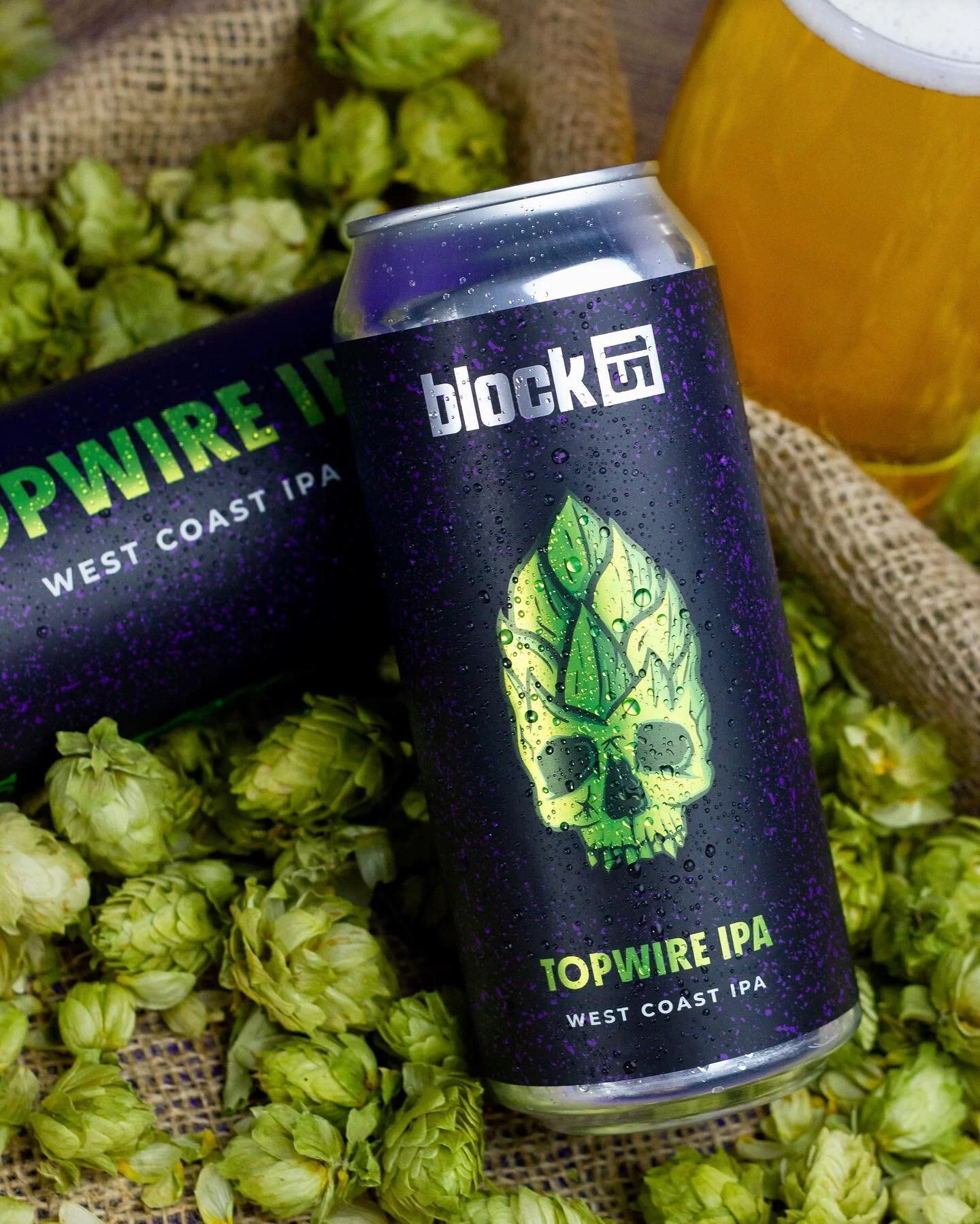 📣 Get ready - the first TopWire IPA releases today! Made for @topwirehp, seasonal beer garden located at @crosbyhops in Woodburn, Oregon, this beer is a part of a new rotating series of IPAs to be served exclusively at TopWire &amp; Block 15 locatio