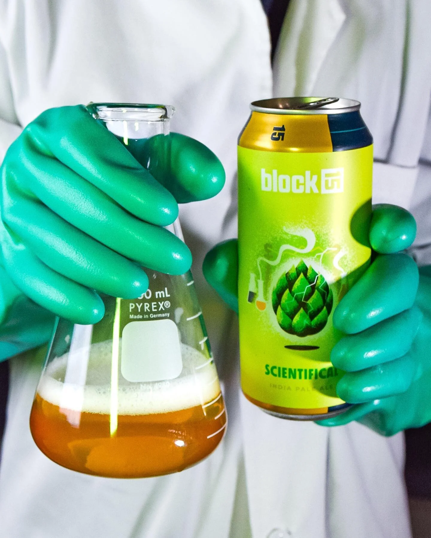 🧑&zwj;🔬 They've done it again... our brewers experimented with hops and created a new iteration of Scientifical! Clocking in at 7.00%, this monster of a West Coast IPA carries big flavors of pineapple and pine resin.

When we first brewed Scientifi