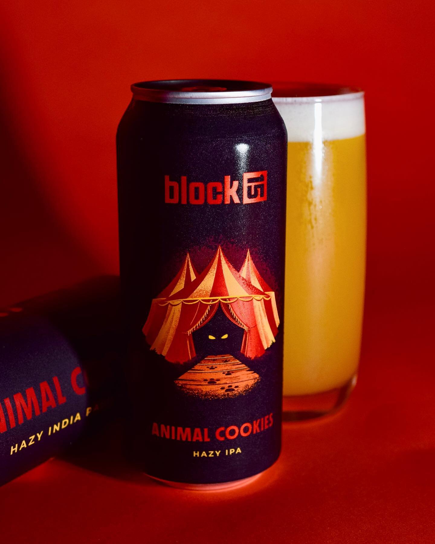 Face your fears, 🐅 Animal Cookies is here once again... This 7.0% Hazy IPA returns for another appearance this year, ready to satisfy the hop-loving animal inside of you.

Packed with sticky, pungent hops, Animal Cookies is a swirling circus of CTZ,