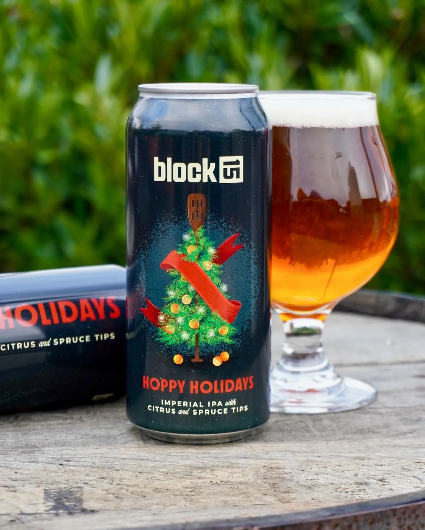 🎄 Hoppy Holidays 🎄 This yuletide Imperial IPA is brewed with a sleigh full of hops, orange zest, and hand-foraged spruce tips. Releasing today in Corvallis, Hoppy Holidays is a 9.20% gift of pine and citrus wrapped in a warm malt backbone that is s