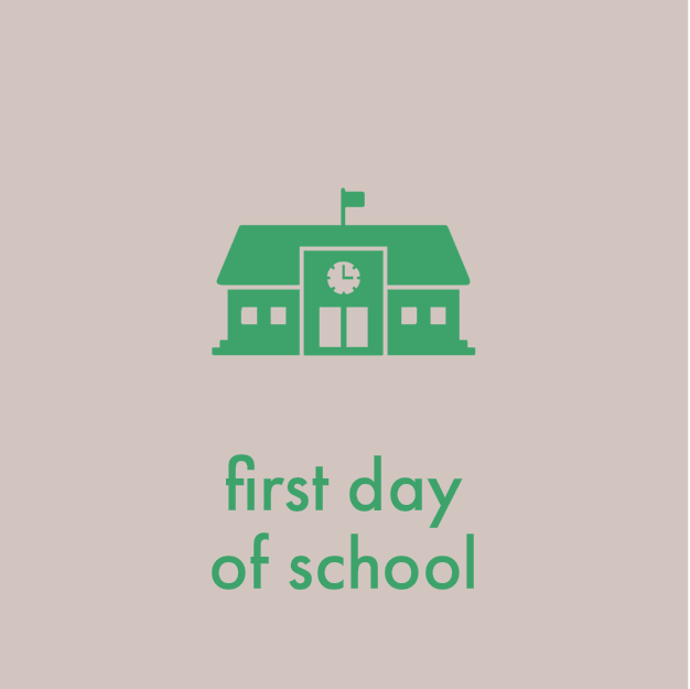 First Day of School! 