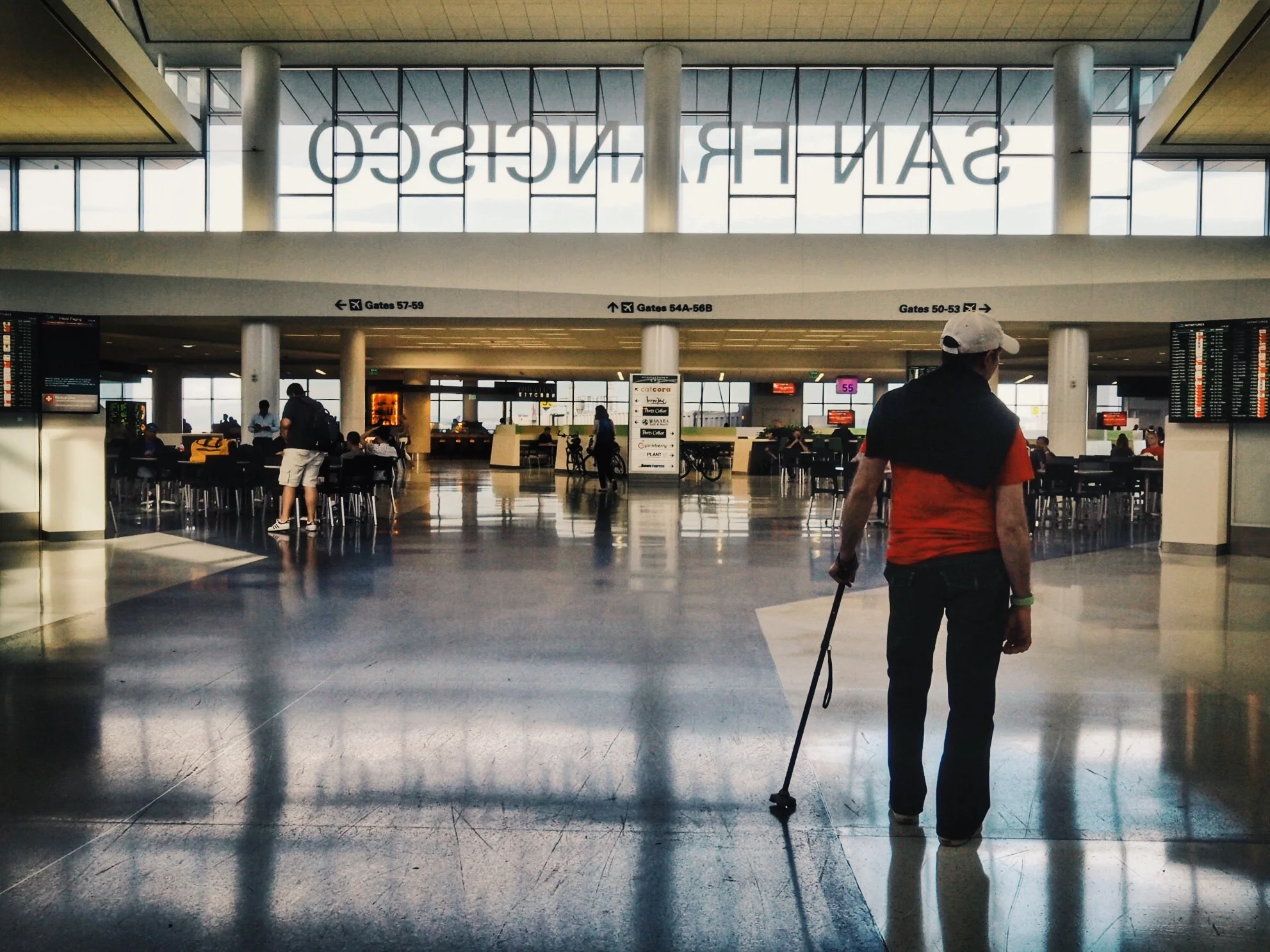 Adapting to new ways in old travel situations.