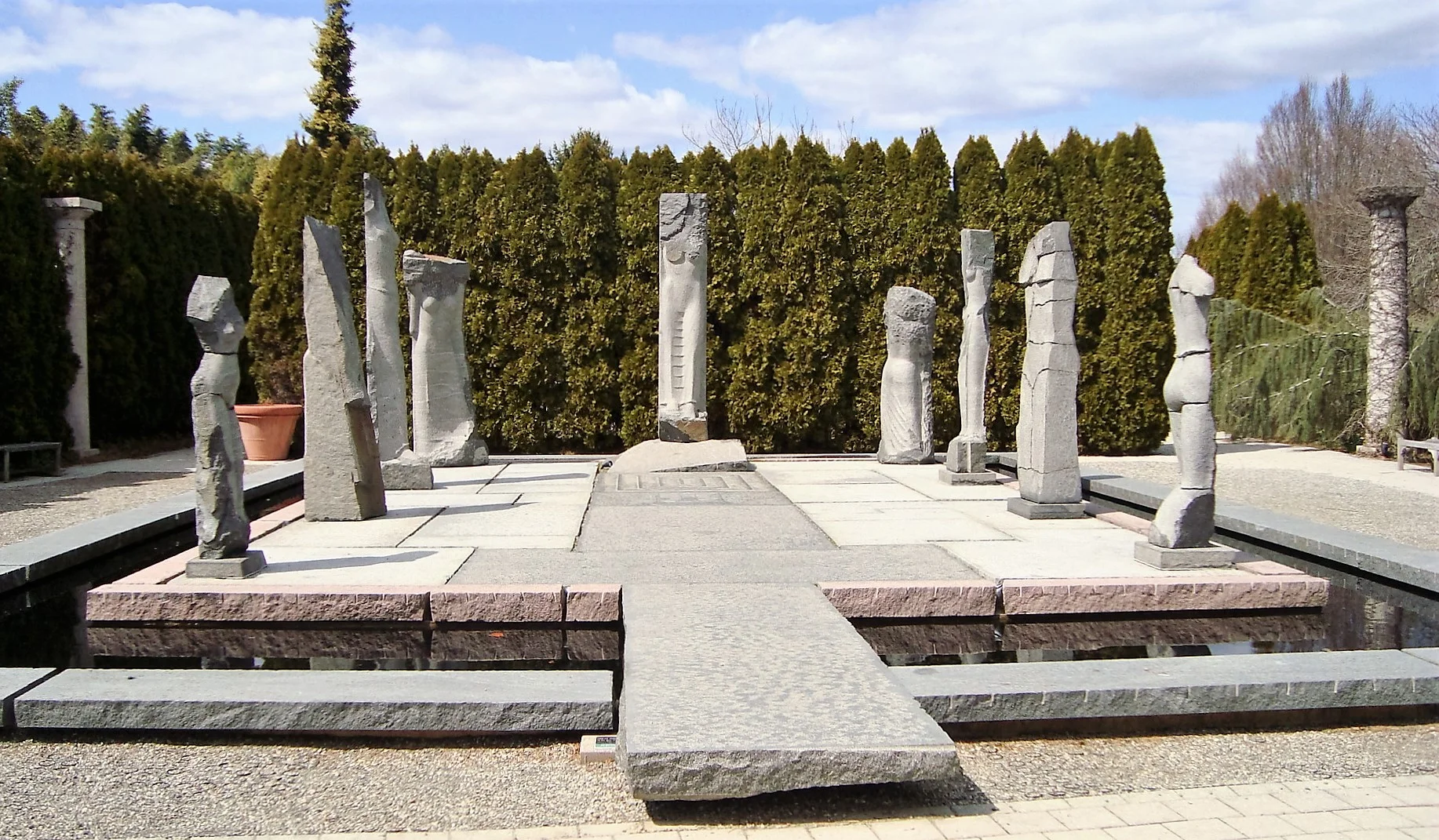 The Nine Muses by Carlos Dorrien, GROUNDS FOR SCULPTURE