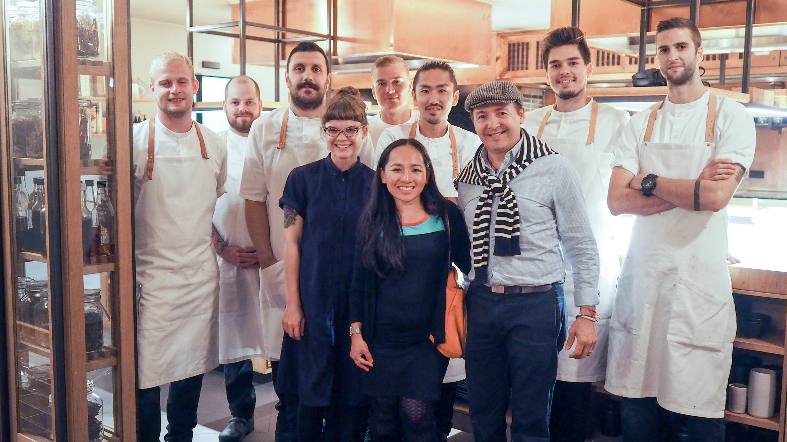 CHEFS FROM ALL OVER THE WORLD!