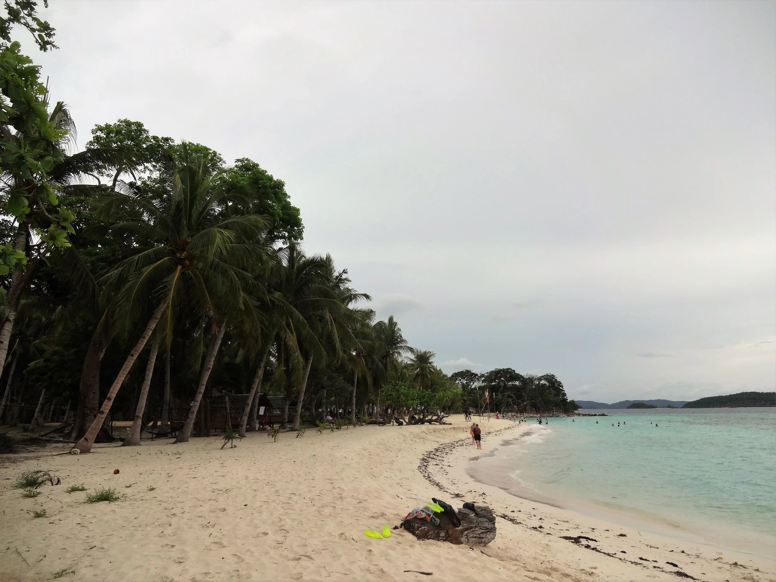 Lovely stroll on Malcapuya Island.