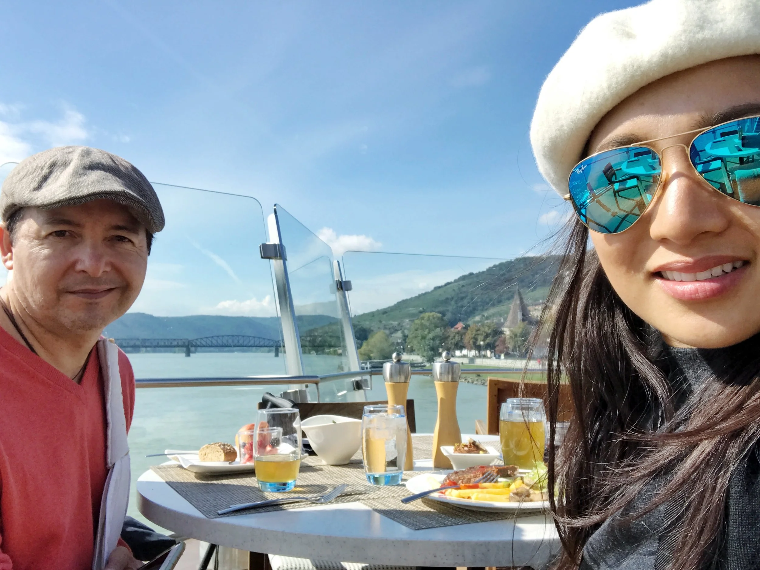 Since we missed the scenic Danube Bend from the terrace, we were not going to miss the scenic Wachau Valley.