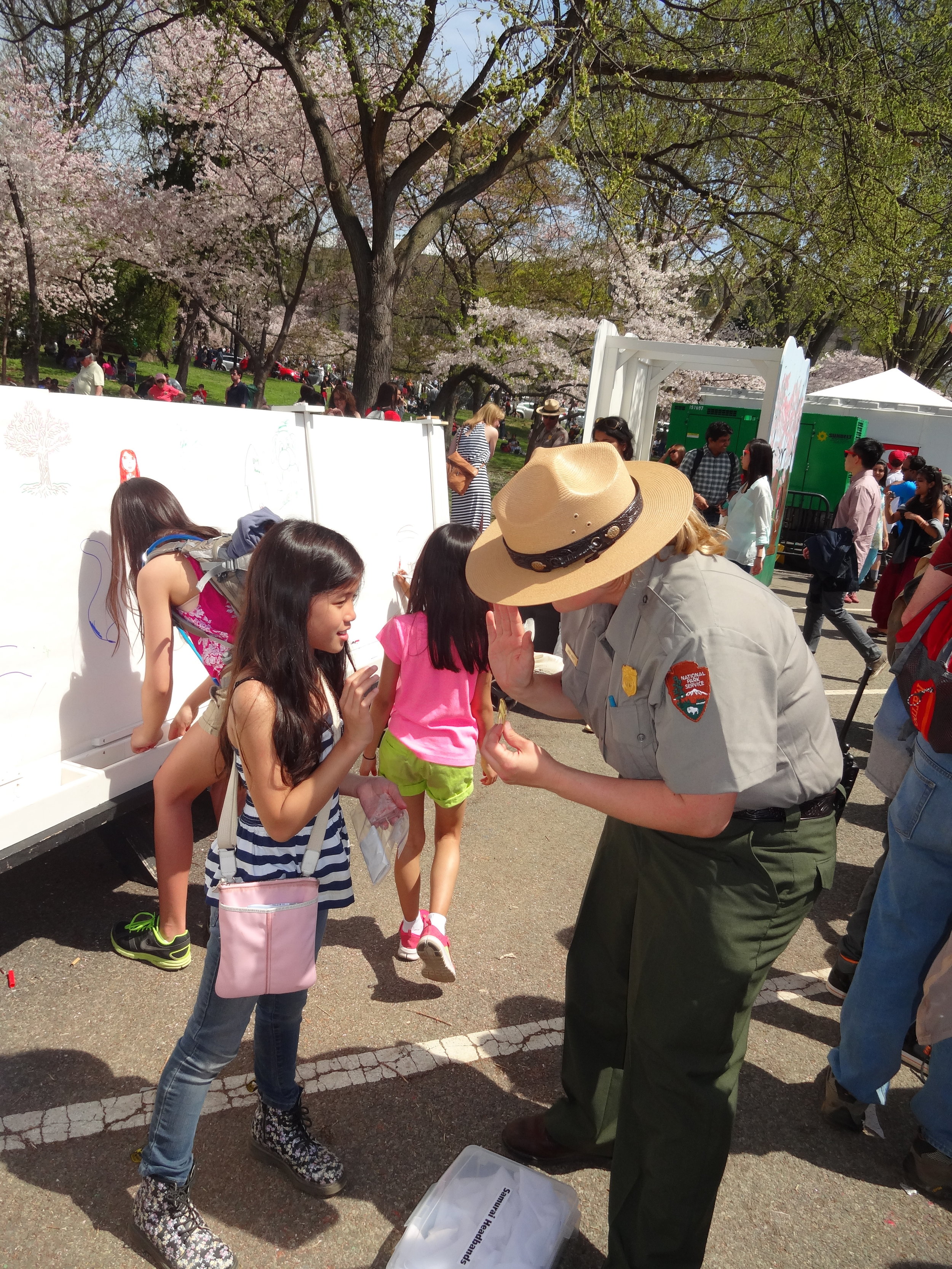 Ranger Games at the National Cherry Blossoms Festival 2014
