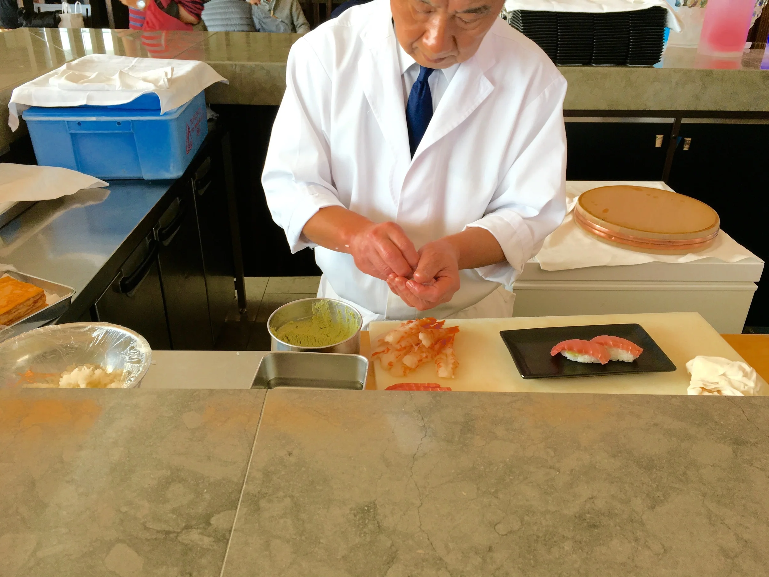 My man here making some delicious toro!