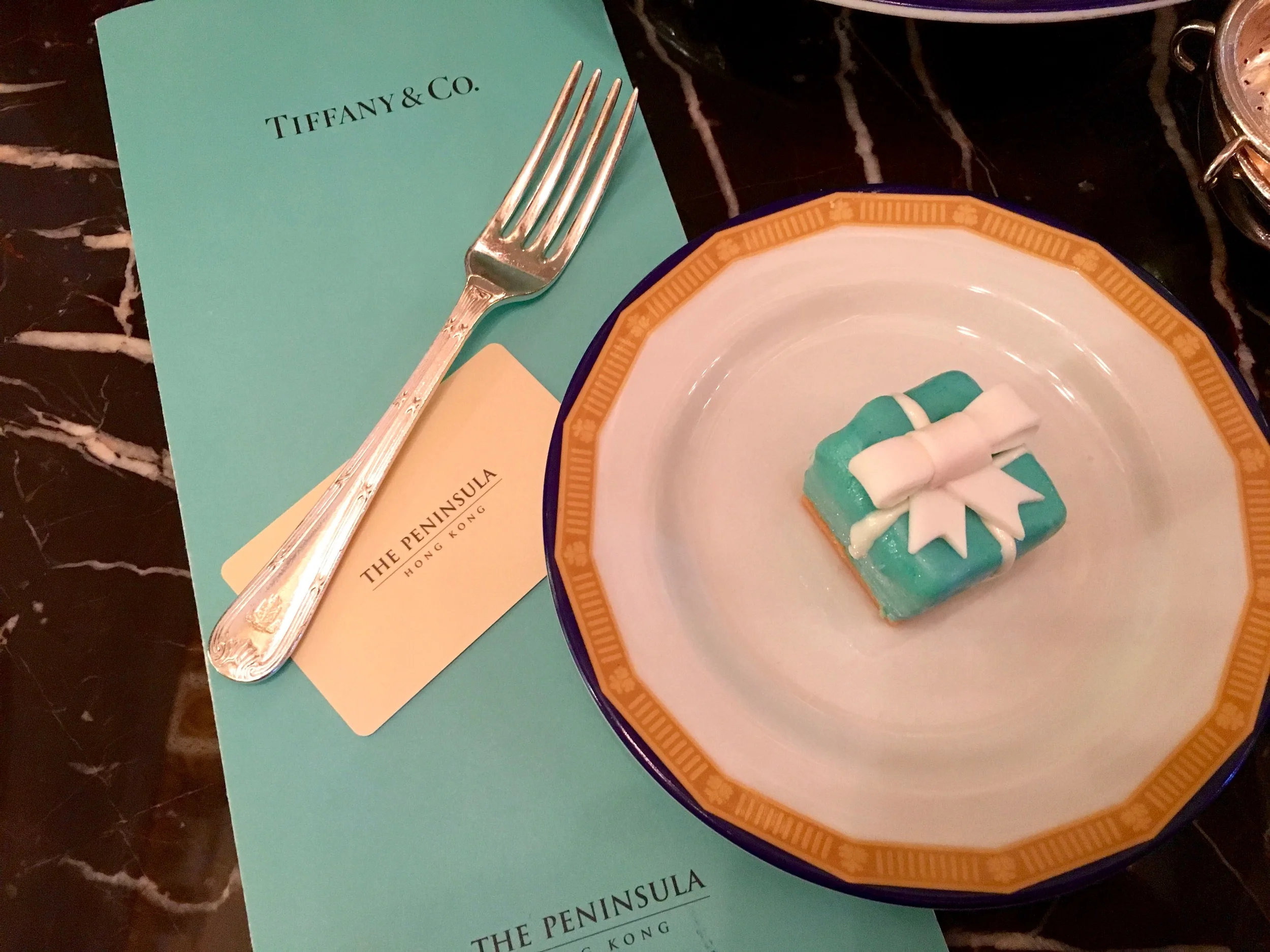 Limited time Tiffany & Co edition high tea...only at the Pen! 