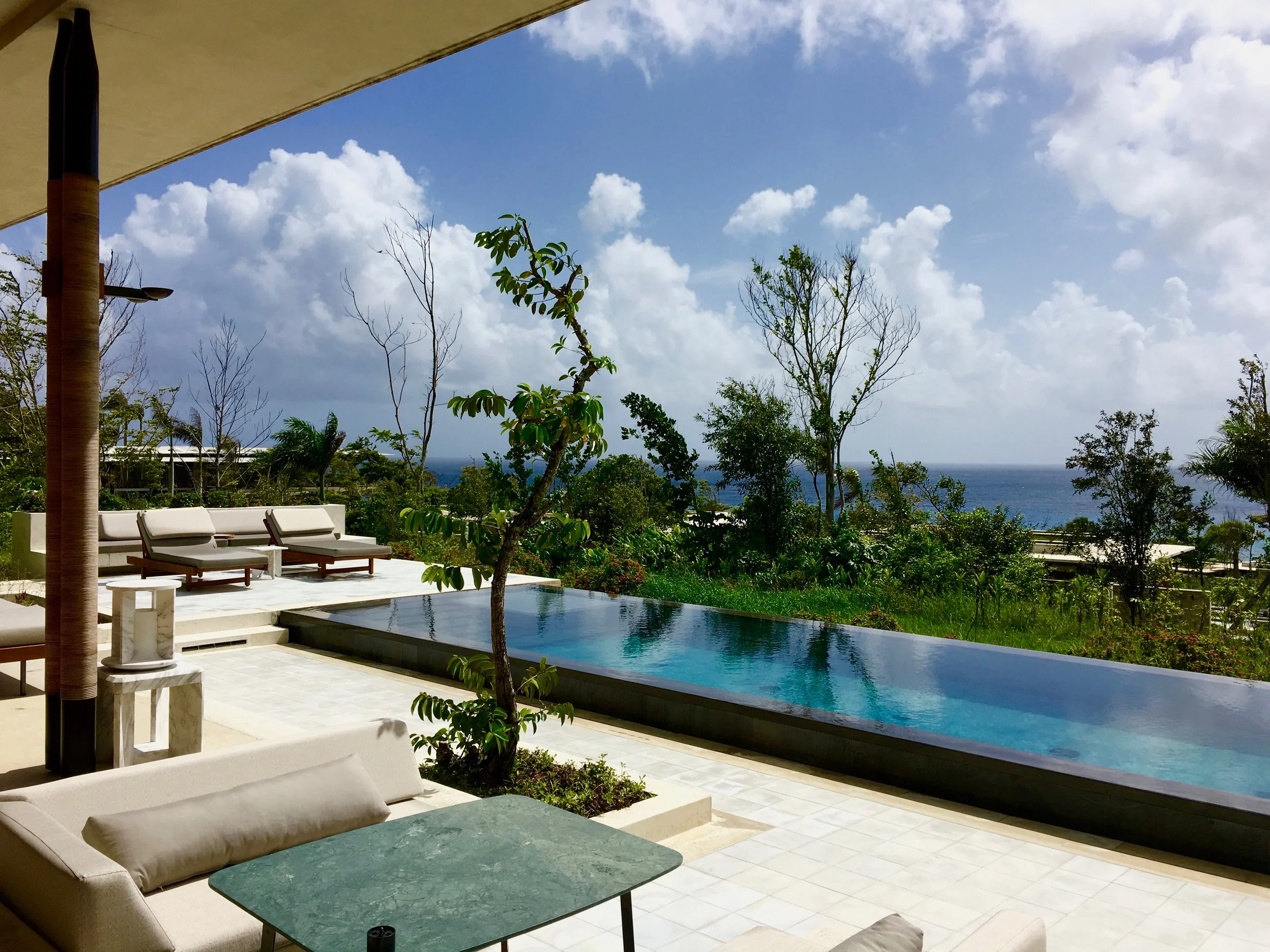 No shortage of outdoor lounging space in our Casitas 