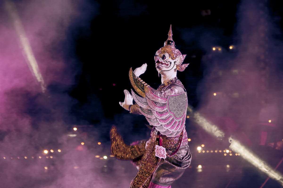 Garuda in the Full moon