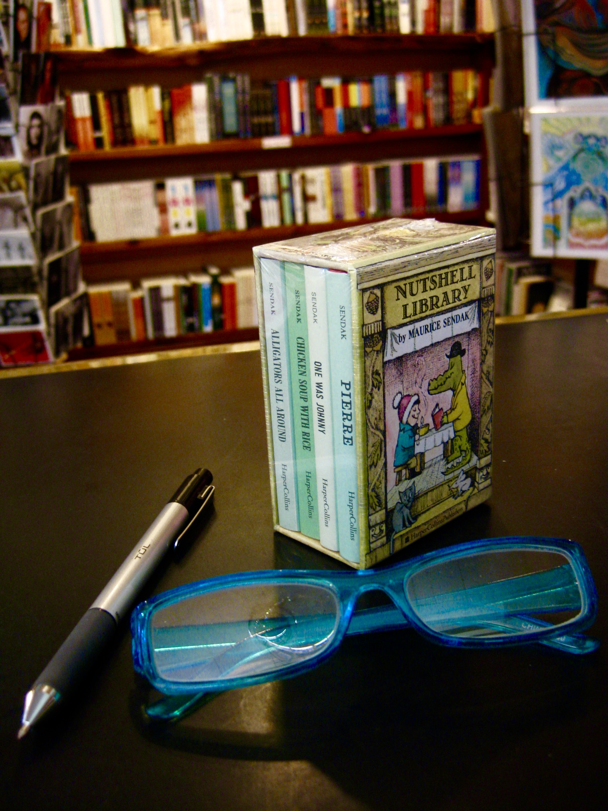 Maurice Sendak's tiny Nutshell Library