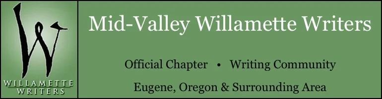 Mid-Valley Willamette Writers Speakers Series presents Patricia Marshall