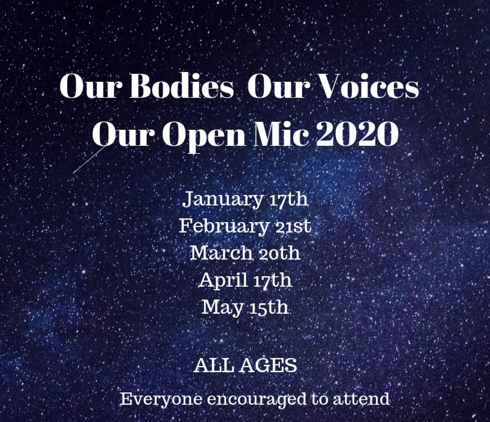 Our Bodies Our Voices Our Open Mic-OBOVOOM