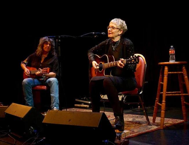  CANCELLED...PLEASE DROP BY THE STORE FOR TICKET REFUNDS...Folk icons&nbsp;Eliza Gilkyson&nbsp;and&nbsp;Nina Gerber at the Unity of the Valley