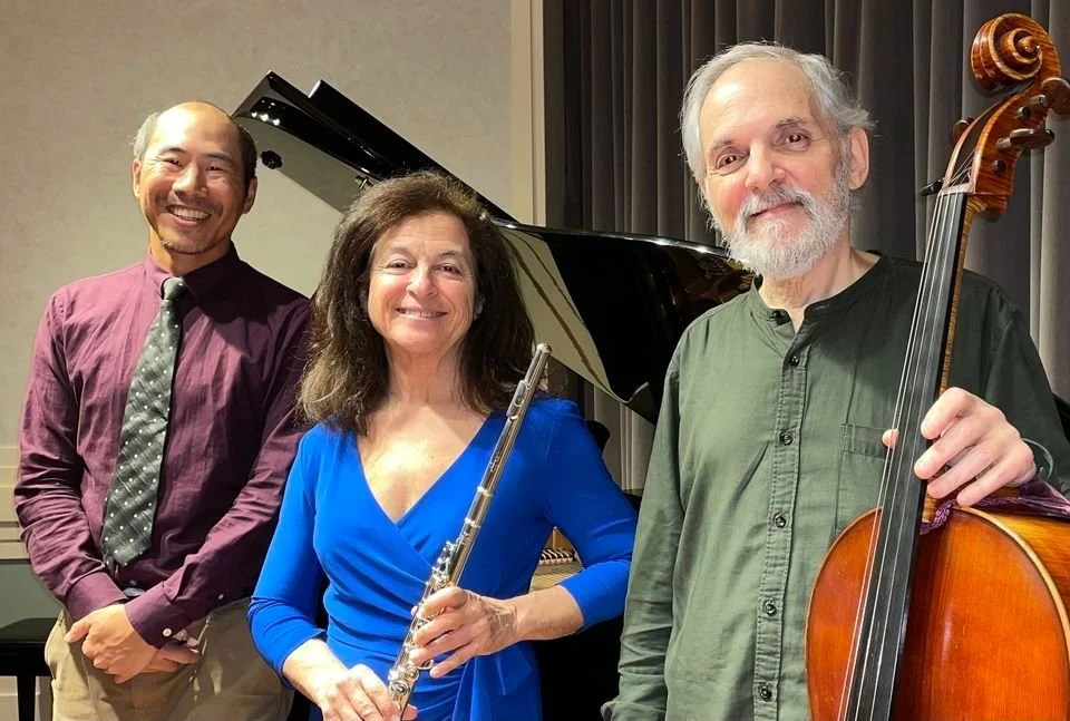 Oasis Ensemble, Featuring Performing Musicians: Dawn Weiss, Flute; Louis Lowenstein, Cello; Andrew Pham, Piano   