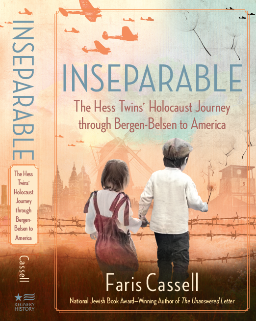 Faris Cassell, author of “Inseparable: The Hess Twins' Holocaust Journey Through Bergen-Belsen to America.” Meet and Greet, Book Talk, Reading, Signing.
