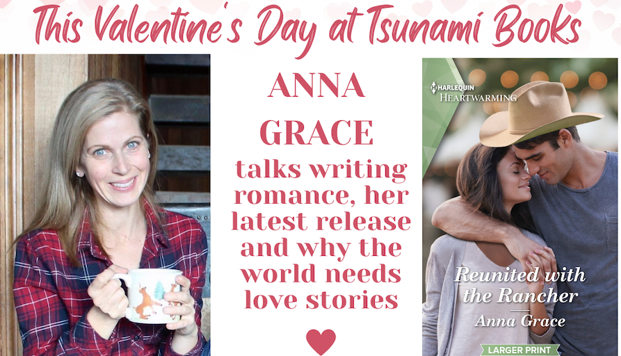 Author Anna Grace Talks Writing Romance...Book Release Celebration for her Fifth "Love, Oregon" Title