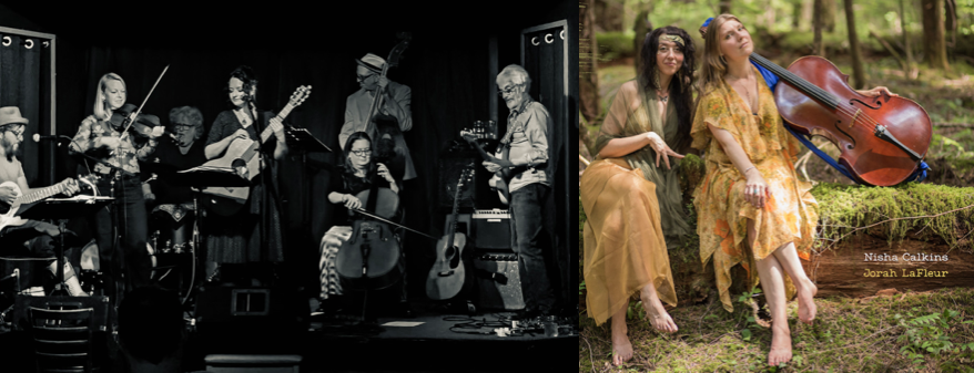 Mood Area 52, Legendary Local Band, and CelloPoetica, featuring Jorah LaFleur and Nisha Calkins