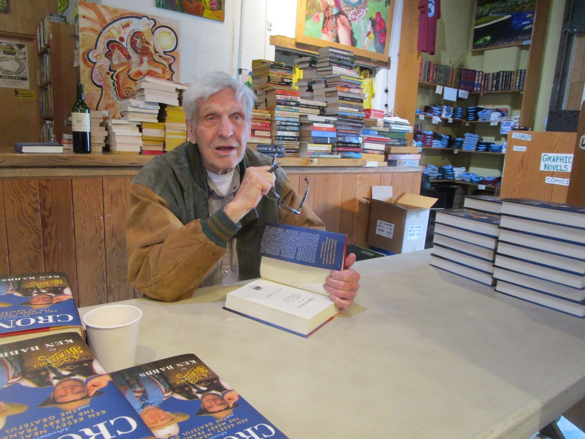 Ken Babbs, Afternoon Book-Signing and Meet-and-Greet