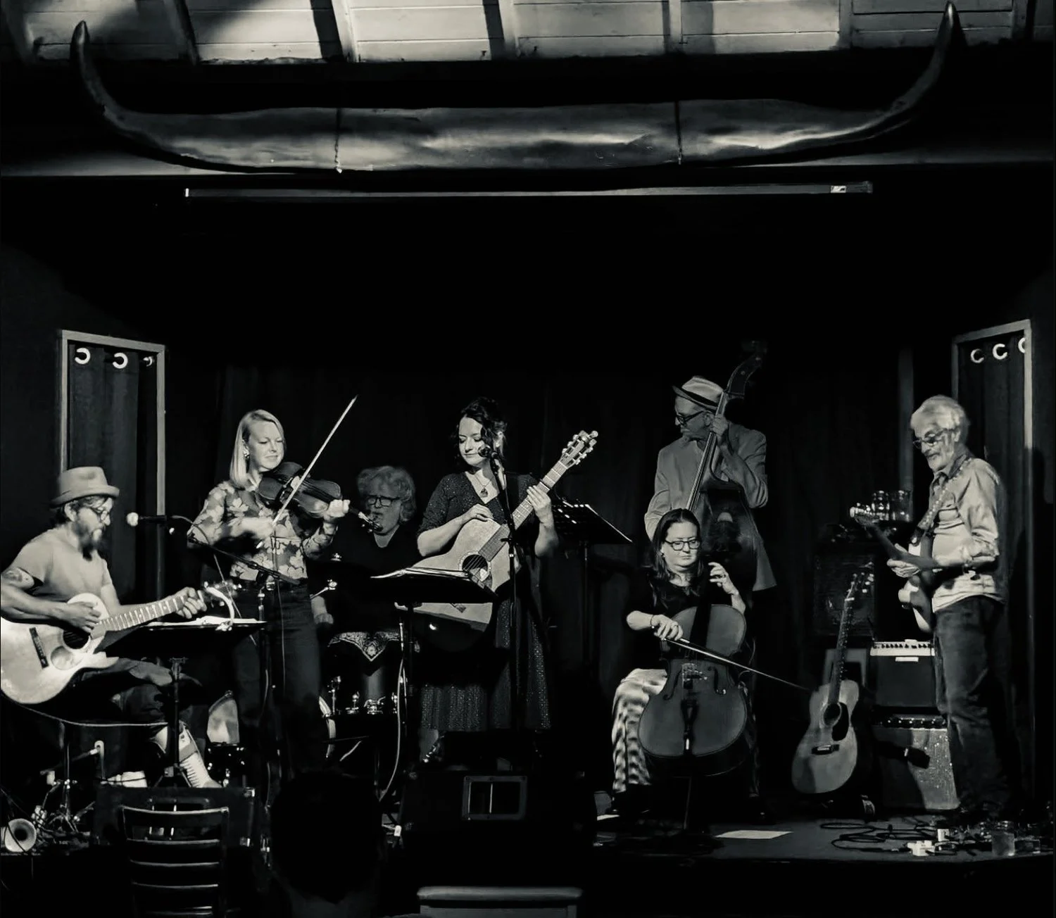 Mood Area 52 and Baroque Betty String Quartet: a Double-bill of Local Legends