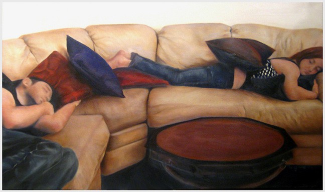   Sunday Afternoon, 2007   Oil on Canvas  24x36 