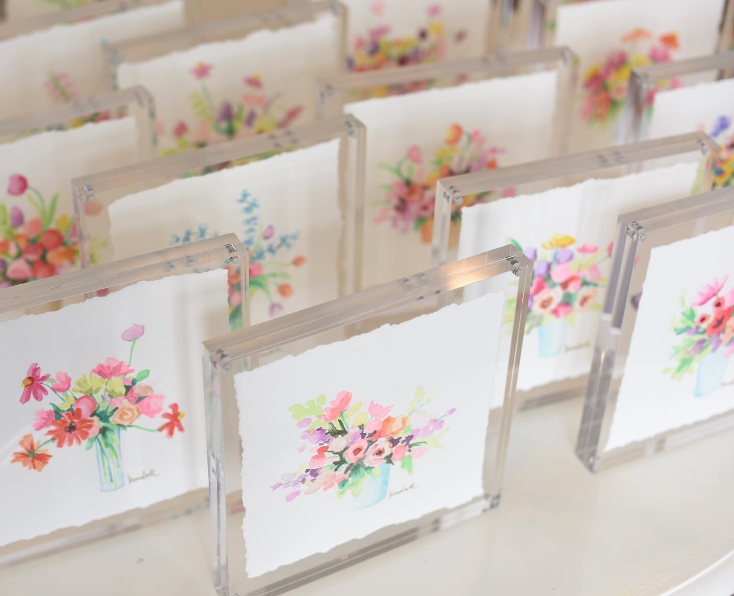 Hostess gifts for the sweetest ladies that showered my girl and me yesterday🌸💗🌸