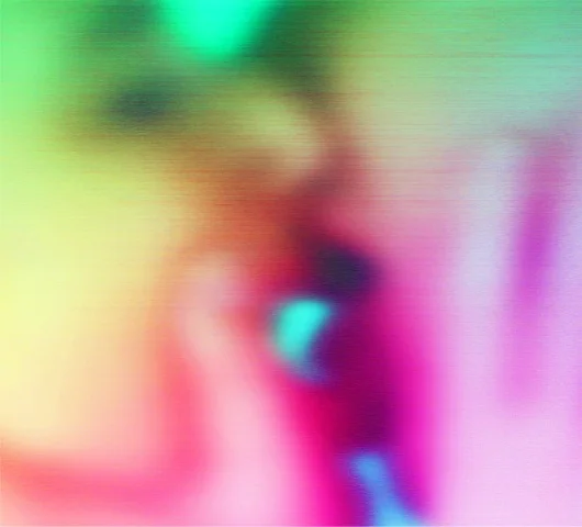 Bouchee  58" x 64"  Pigmented Inks and Acrylic on Canvas