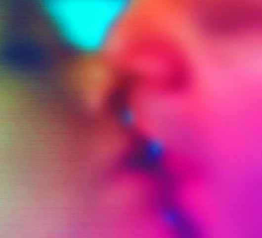 Whisper  58" x 64"  Pigmented Inks and Acrylic on Canvas