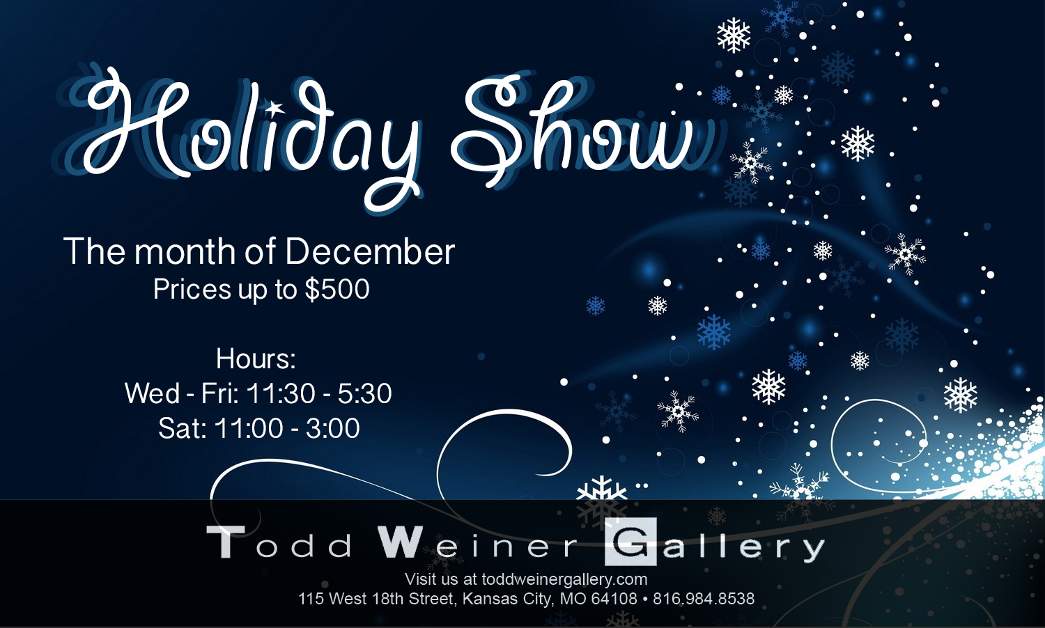 Holiday Show - December 2016