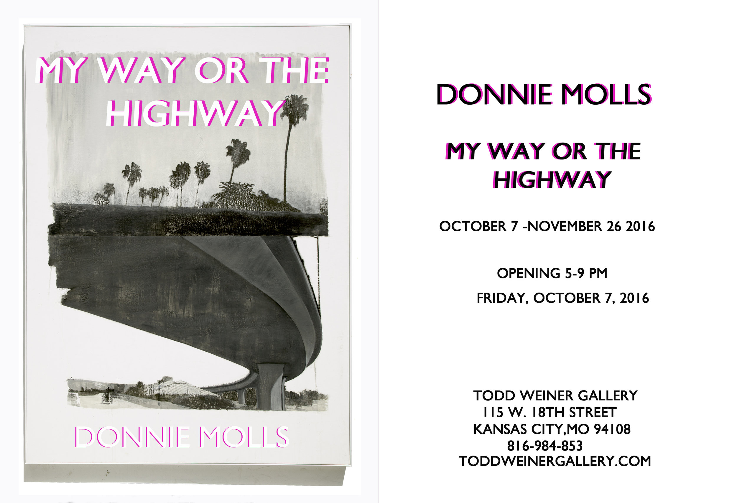 Donnie Molls - My Way or the Highway - October 2016
