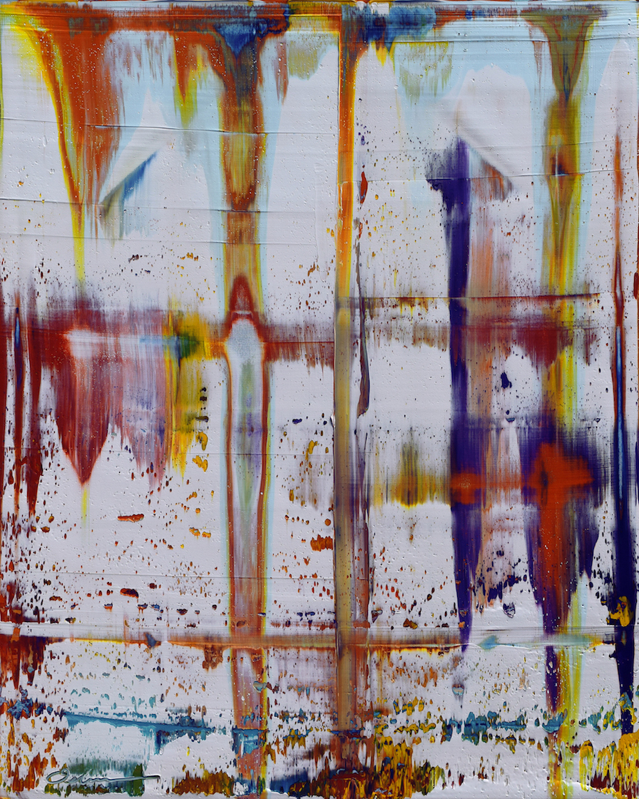 Excavation #16   acrylic on canvas  30" x 40"  2017