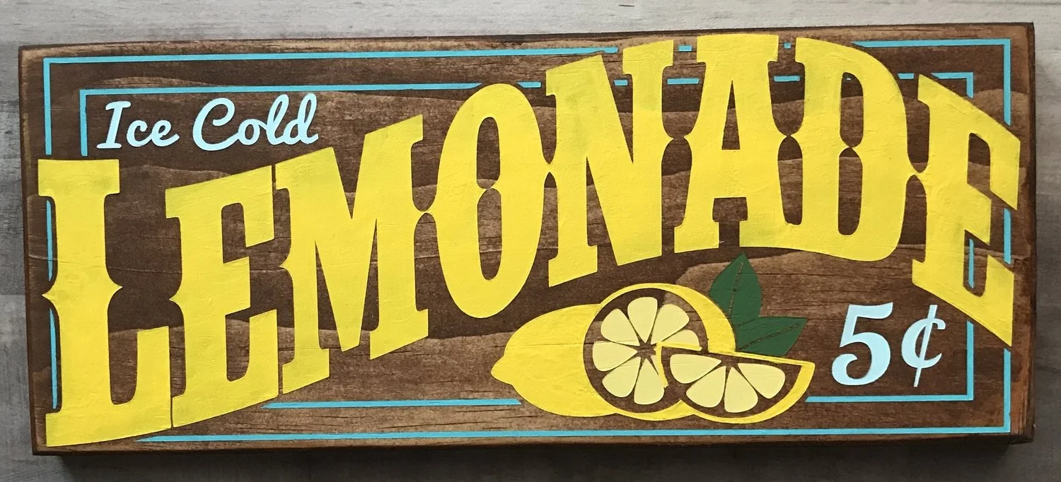 Public Wood Sign Paint Party