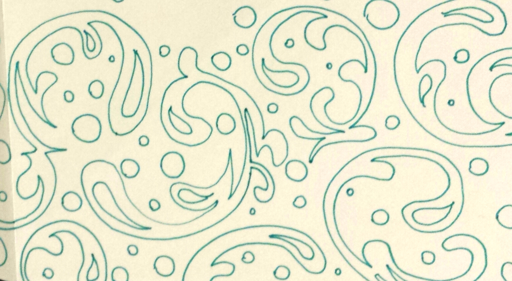 my less than perfect circles, but mimics still