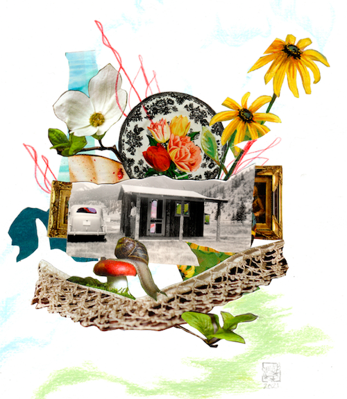 Make a Collage Today: How to collage with what you have — SMLBottaro Art